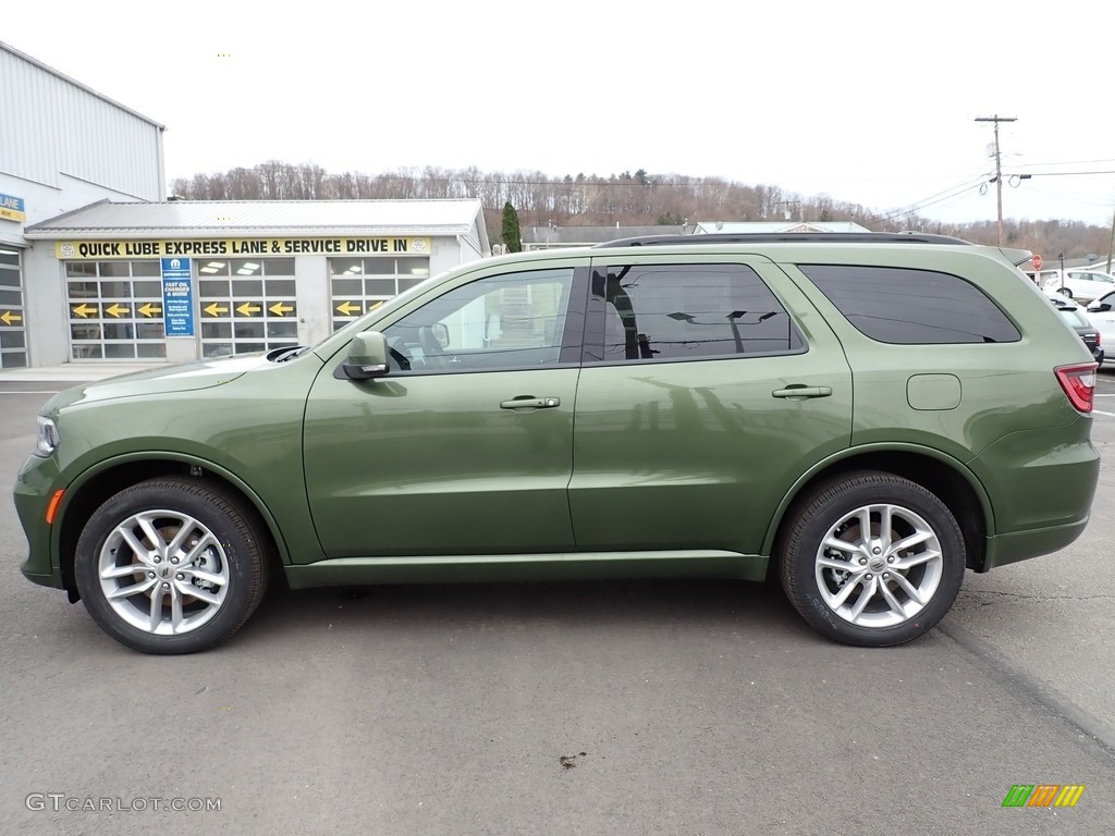 2022 Durango GT AWD - F8 Green / Black photo #2