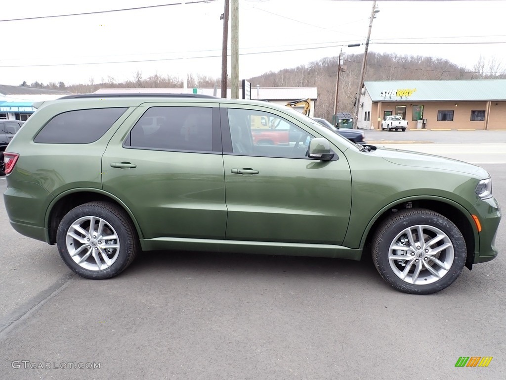 2022 Durango GT AWD - F8 Green / Black photo #7