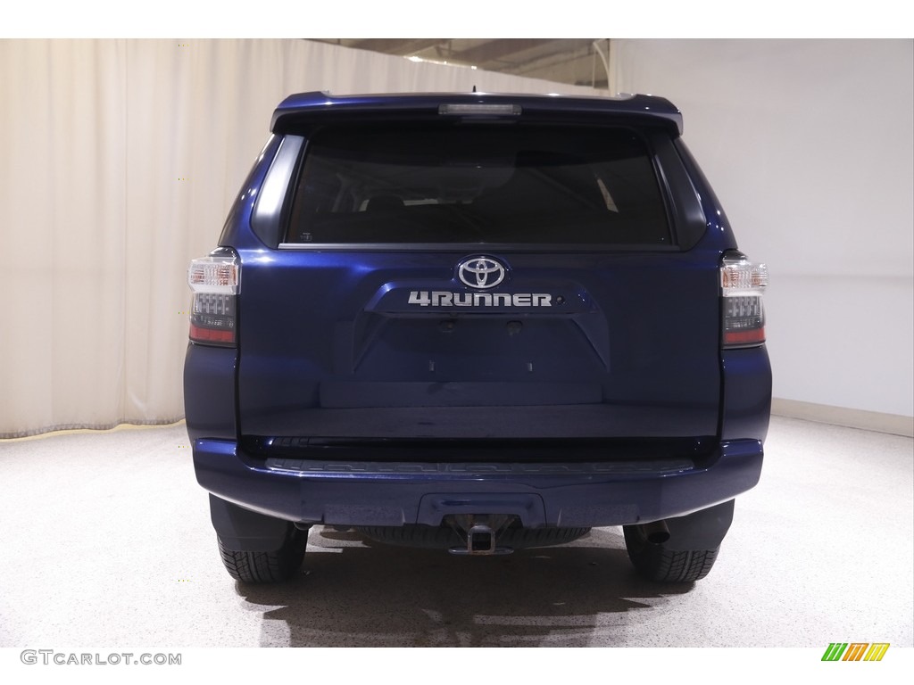 2018 4Runner SR5 4x4 - Nautical Blue Metallic / Black photo #20
