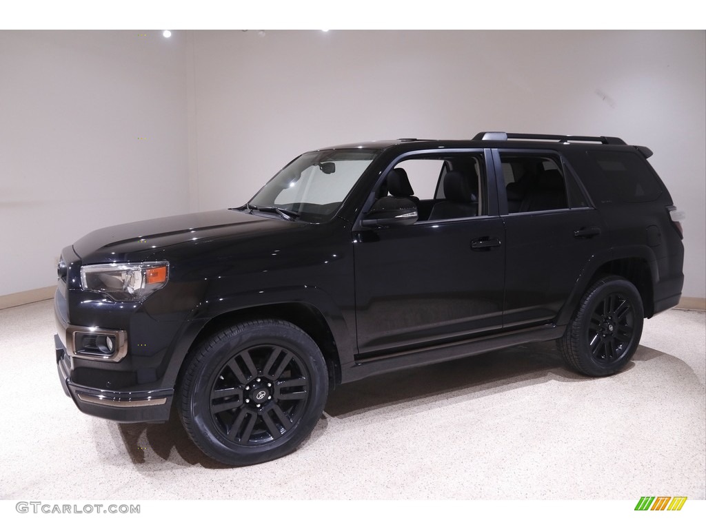 Midnight Black metallic 2019 Toyota 4Runner Nightshade Edition 4x4 Exterior Photo #144018841