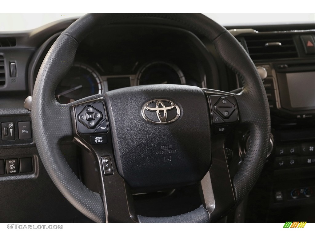 2019 4Runner Nightshade Edition 4x4 - Midnight Black metallic / Black photo #7