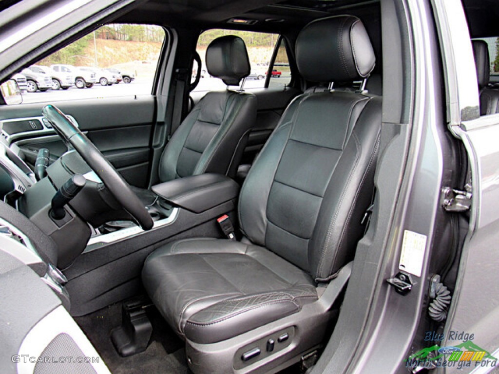 2013 Explorer XLT - Sterling Gray Metallic / Charcoal Black photo #9