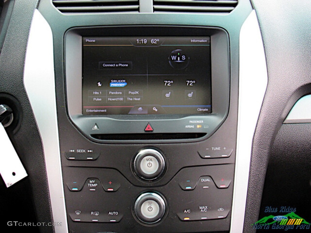 2013 Explorer XLT - Sterling Gray Metallic / Charcoal Black photo #17