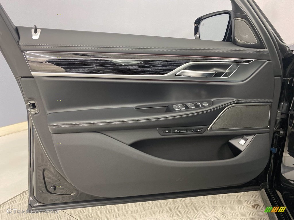 2022 BMW 7 Series 750i xDrive Sedan Black Door Panel Photo #144019759