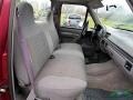 1996 Ford F150 Ruby Red Interior Front Seat Photo