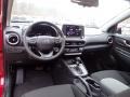 2022 Hyundai Kona Black Interior Front Seat Photo