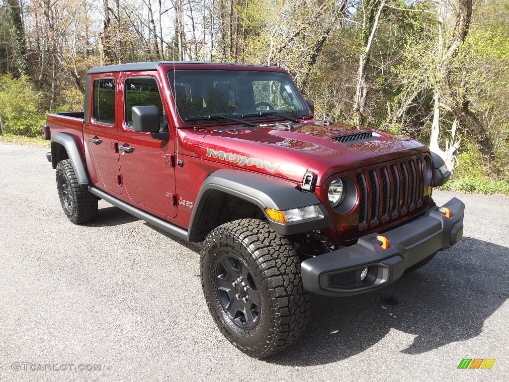 Snazzberry Pearl 2022 Jeep Gladiator Mojave 4x4 Exterior Photo #144021223