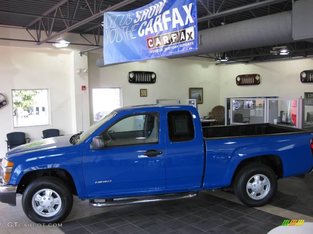 2007 i-Series Truck i-290 S Extended Cab - Pacific Blue / Ebony photo #2