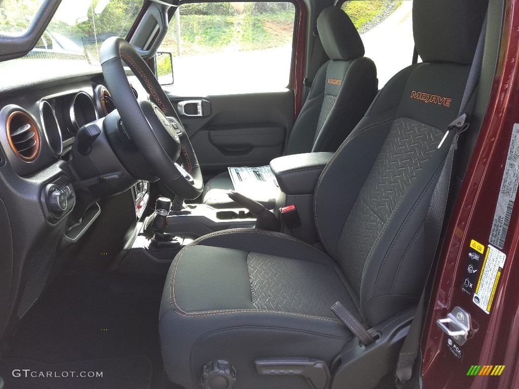 Black Interior 2022 Jeep Gladiator Mojave 4x4 Photo #144021451