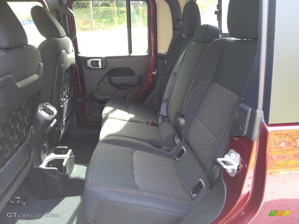 Black Interior 2022 Jeep Gladiator Mojave 4x4 Photo #144021532