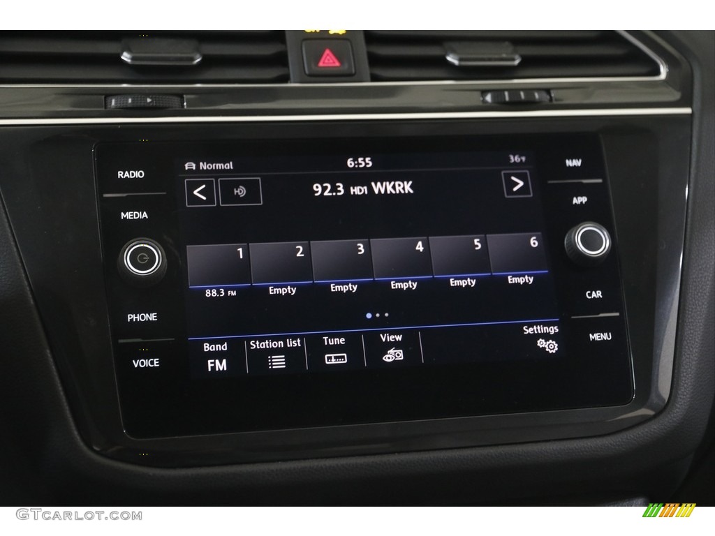 2019 Tiguan SEL 4MOTION - Dark Moss Green Metallic / Storm Gray photo #10