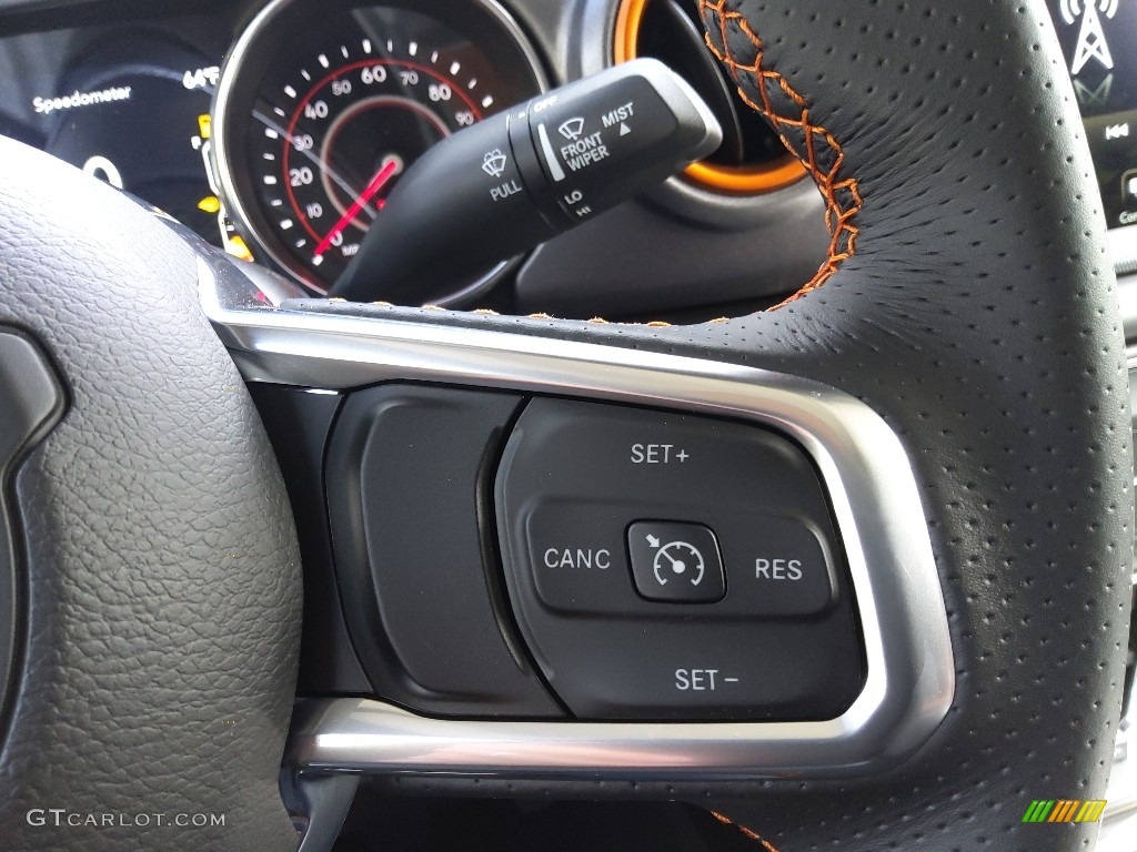 2022 Jeep Gladiator Mojave 4x4 Black Steering Wheel Photo #144021715