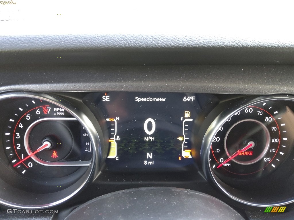 2022 Jeep Gladiator Mojave 4x4 Gauges Photo #144021748