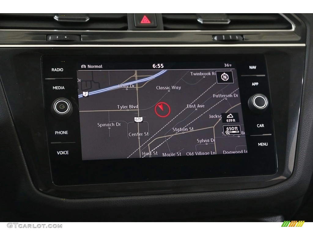 2019 Tiguan SEL 4MOTION - Dark Moss Green Metallic / Storm Gray photo #12