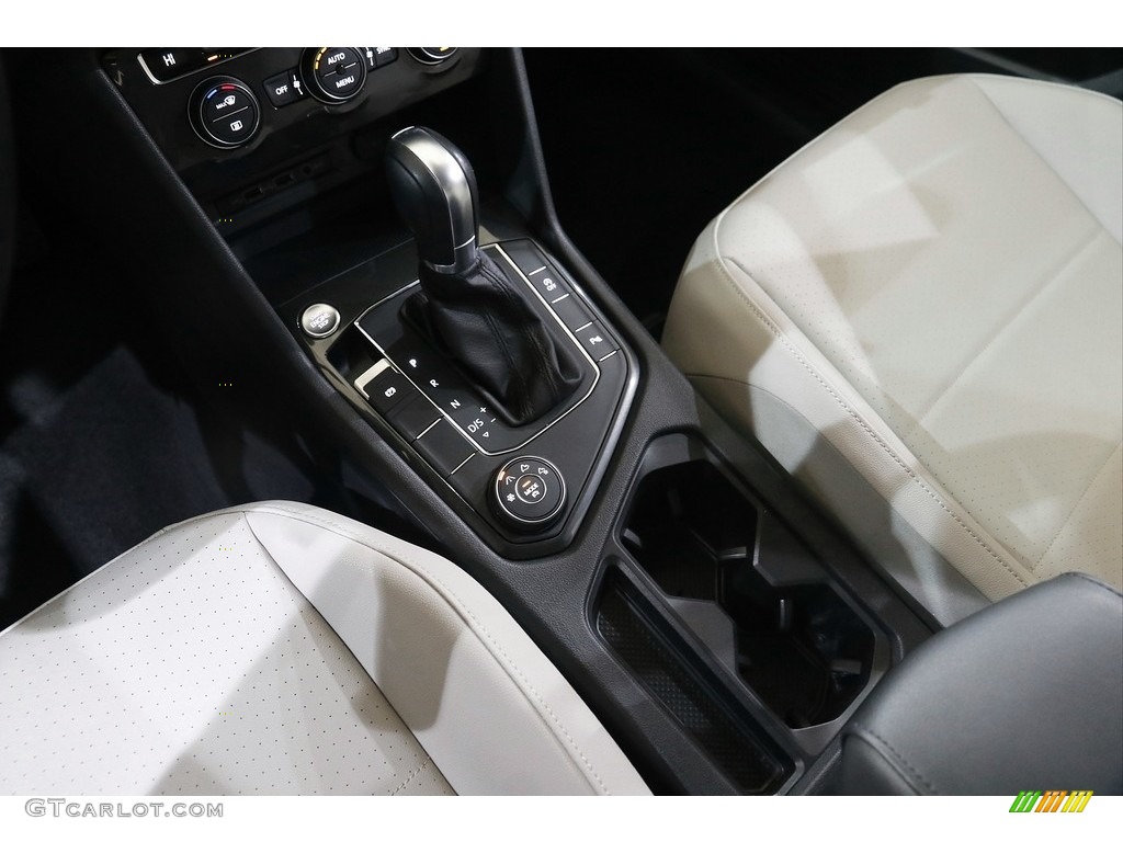 2019 Tiguan SEL 4MOTION - Dark Moss Green Metallic / Storm Gray photo #13