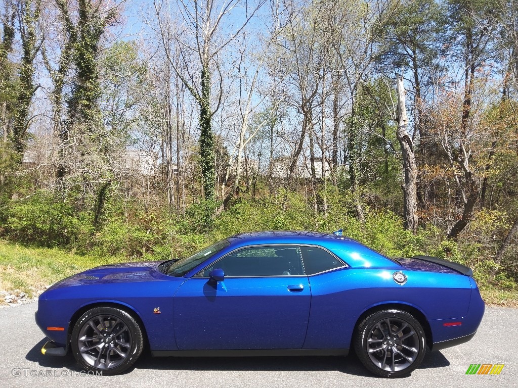 Indigo Blue 2022 Dodge Challenger R/T Scat Pack Exterior Photo #144022939