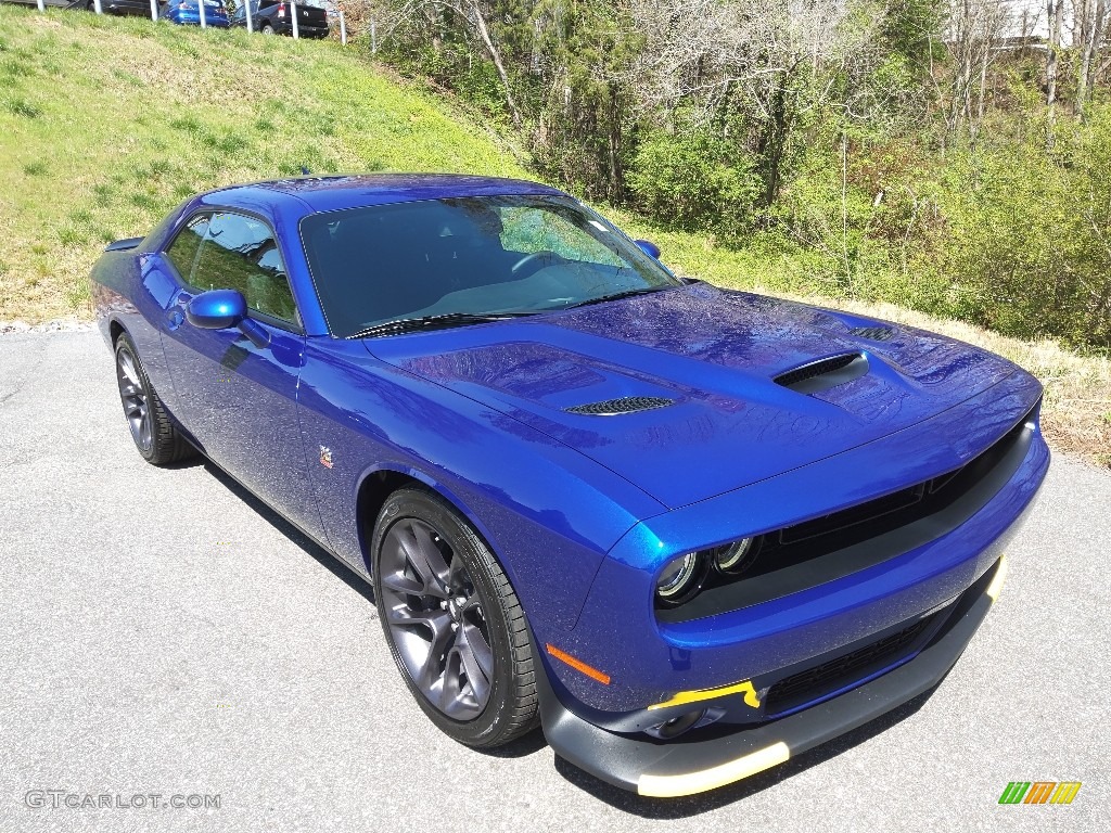 Indigo Blue 2022 Dodge Challenger R/T Scat Pack Exterior Photo #144023029