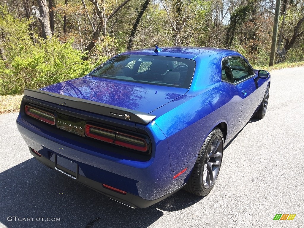 2022 Challenger R/T Scat Pack - Indigo Blue / Black photo #6