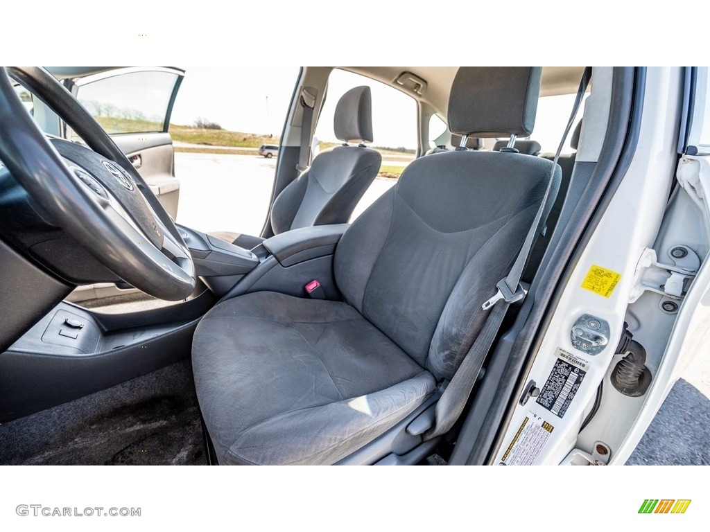 2010 Prius Hybrid II - Blizzard White Pearl / Dark Gray photo #16