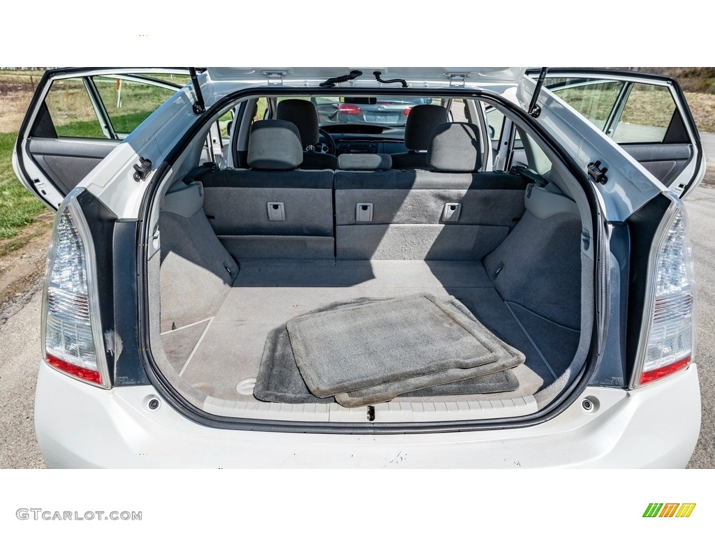 2010 Prius Hybrid II - Blizzard White Pearl / Dark Gray photo #22