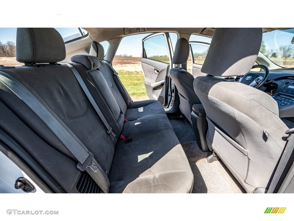 2010 Prius Hybrid II - Blizzard White Pearl / Dark Gray photo #23