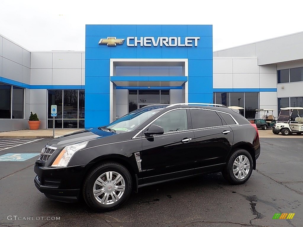 2012 SRX Luxury AWD - Black Raven / Titanium/Ebony photo #1