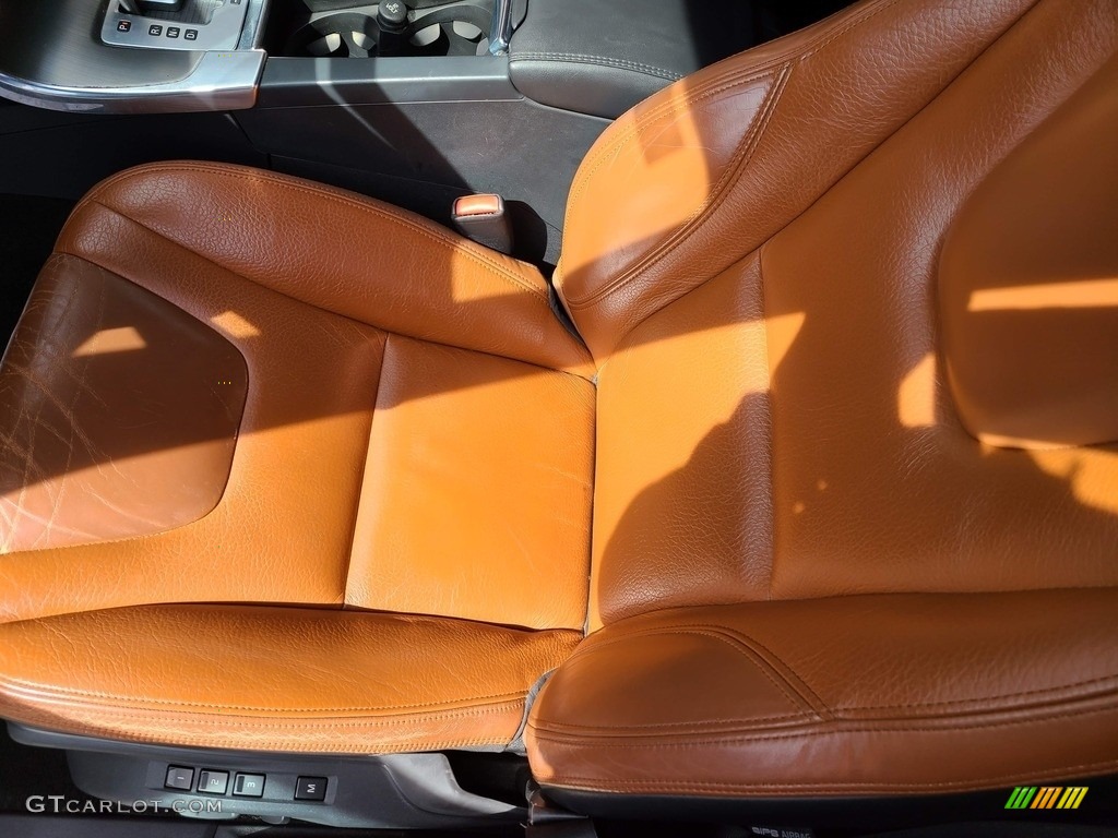 2012 S60 T5 - Black / Beechwood Brown/Off Black photo #7