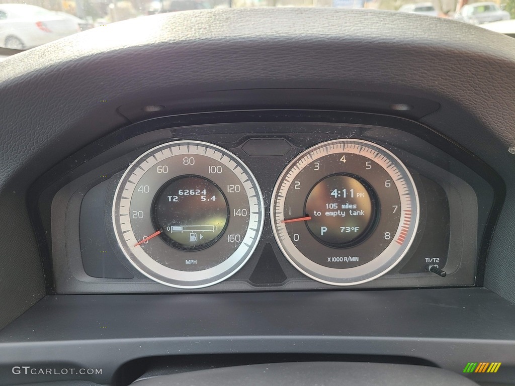 2012 S60 T5 - Black / Beechwood Brown/Off Black photo #12