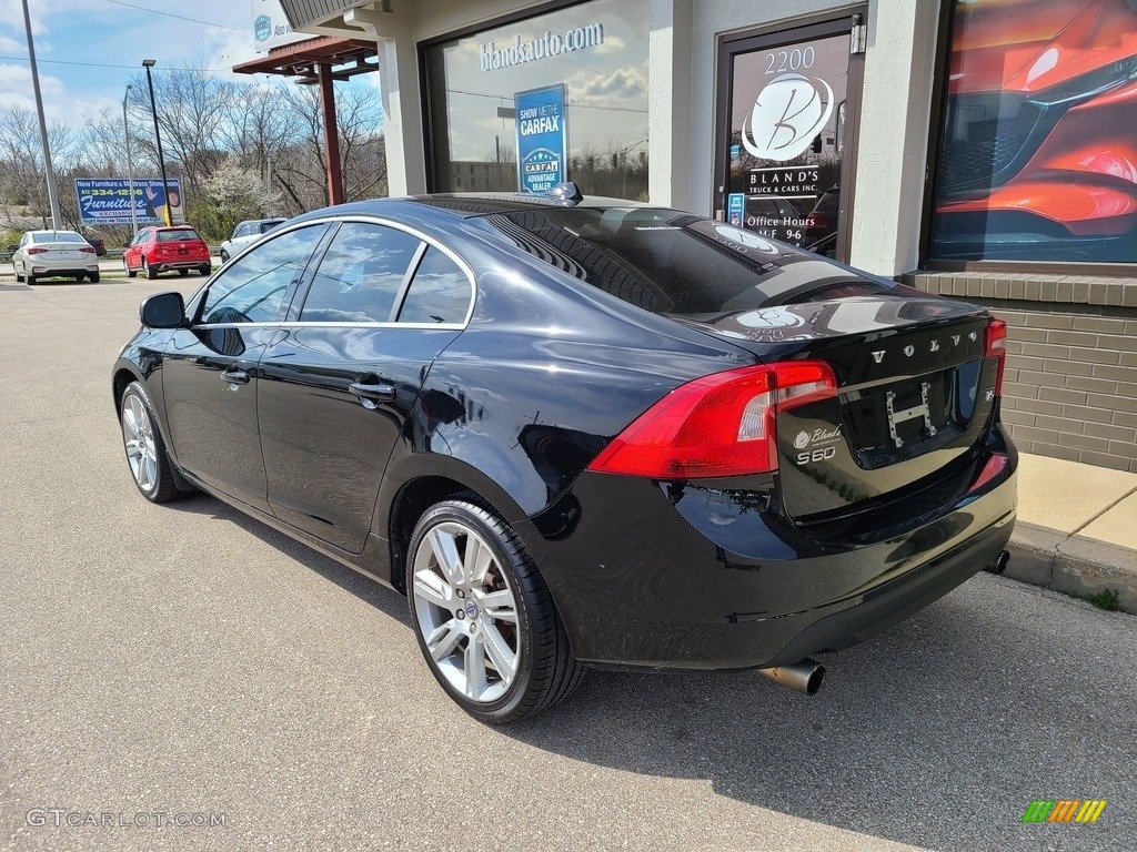 2012 S60 T5 - Black / Beechwood Brown/Off Black photo #32