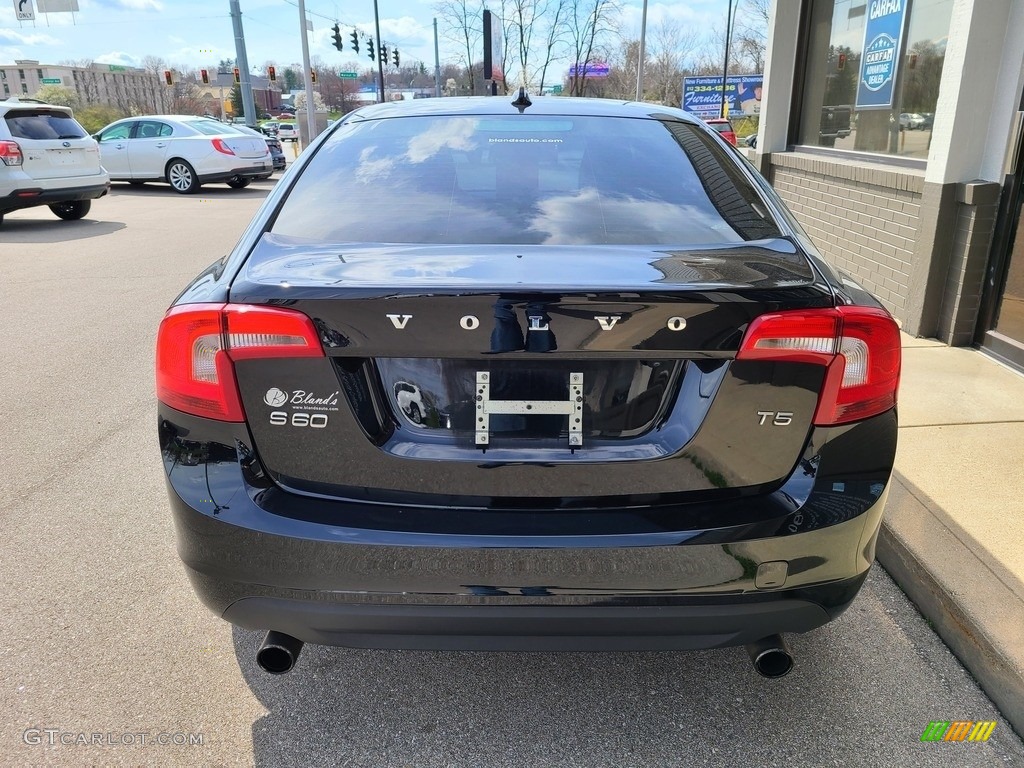 2012 S60 T5 - Black / Beechwood Brown/Off Black photo #33