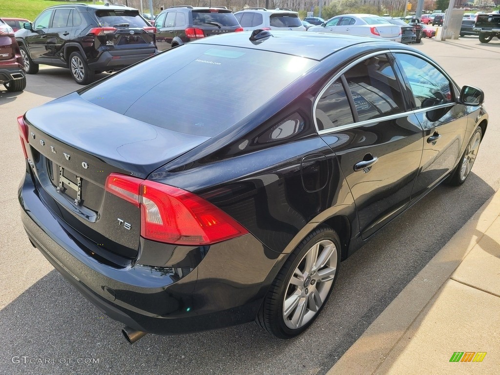 2012 S60 T5 - Black / Beechwood Brown/Off Black photo #38