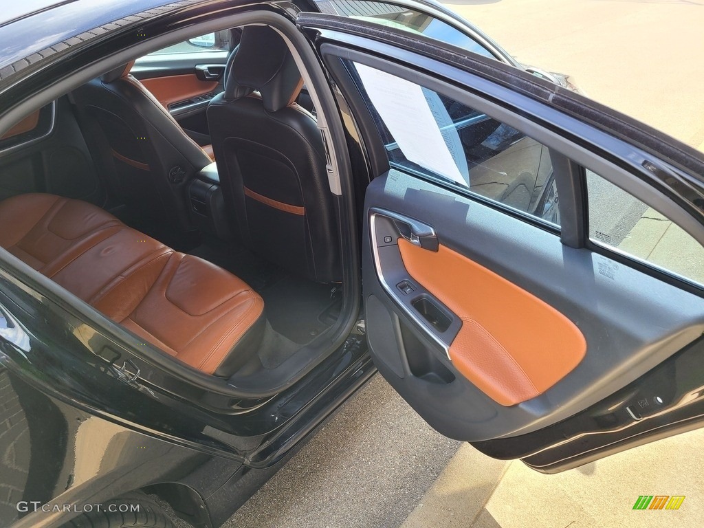 2012 S60 T5 - Black / Beechwood Brown/Off Black photo #39