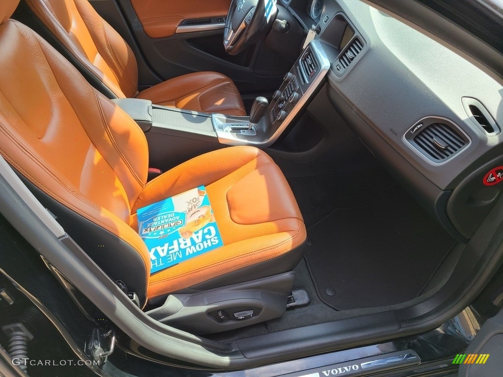 2012 S60 T5 - Black / Beechwood Brown/Off Black photo #42
