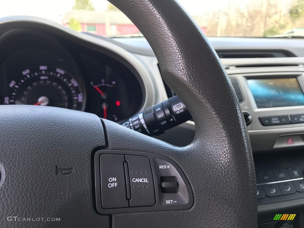 2016 Kia Sportage LX Black Steering Wheel Photo #144025967