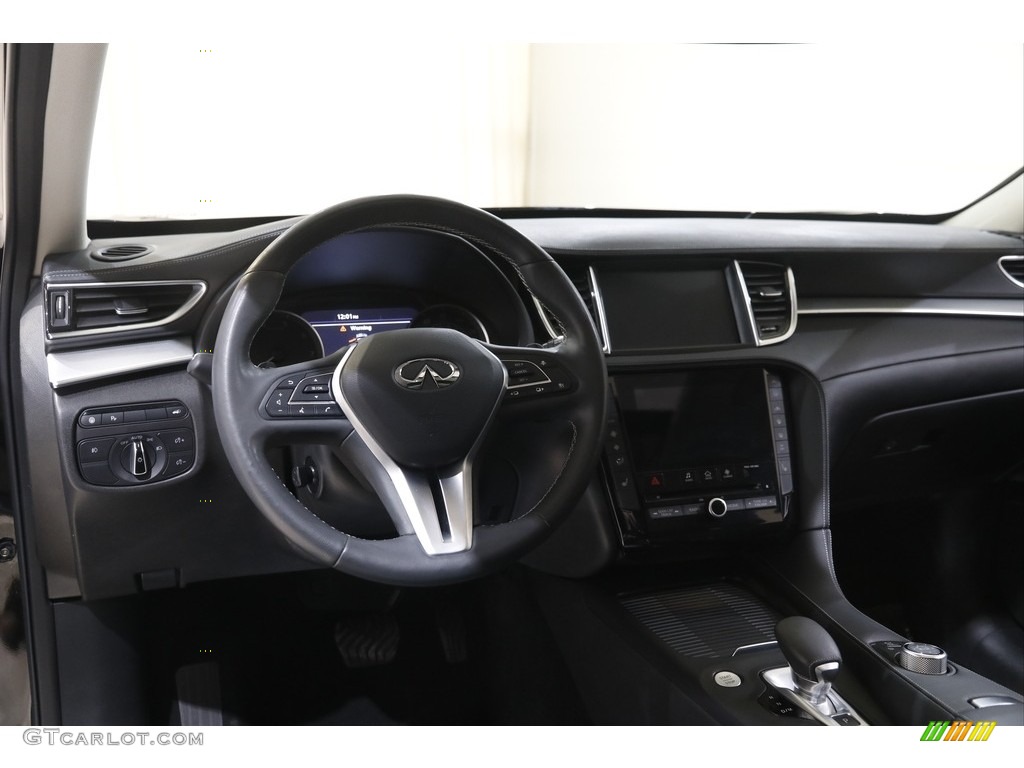 2019 QX50 Essential AWD - Black Obsidian / Graphite photo #6