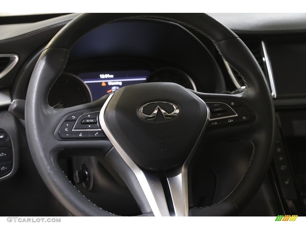2019 QX50 Essential AWD - Black Obsidian / Graphite photo #7
