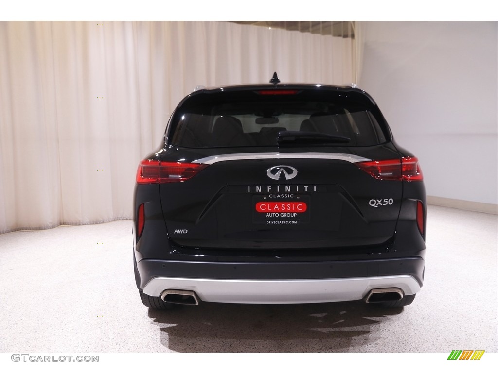 2019 QX50 Essential AWD - Black Obsidian / Graphite photo #20