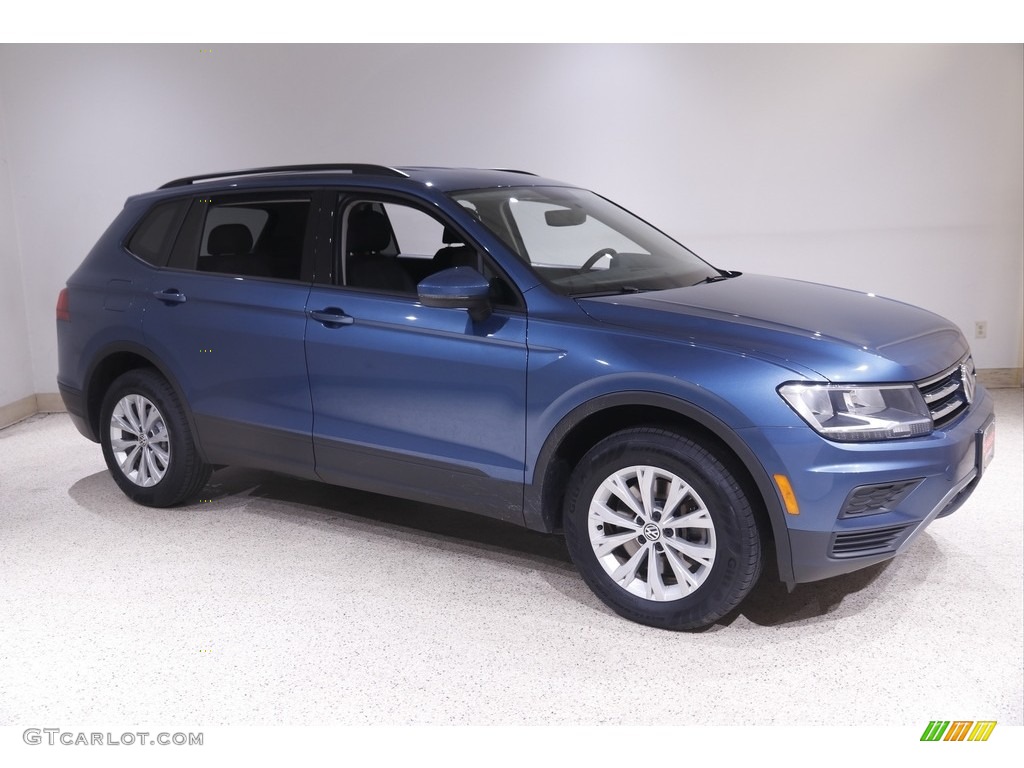Blue Silk Metallic 2019 Volkswagen Tiguan S 4MOTION Exterior Photo #144026559