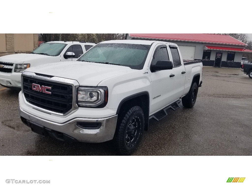 Summit White 2016 GMC Sierra 1500 Double Cab 4WD Exterior Photo #144026604