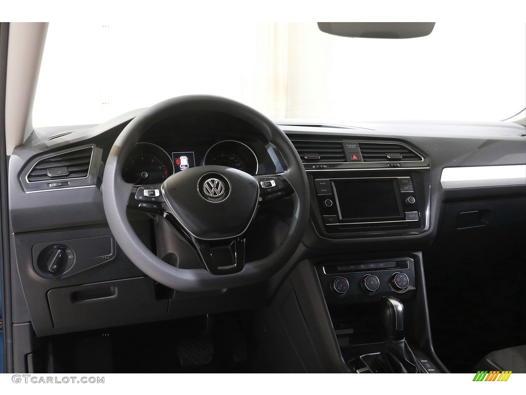 2019 Tiguan S 4MOTION - Blue Silk Metallic / Titan Black photo #6