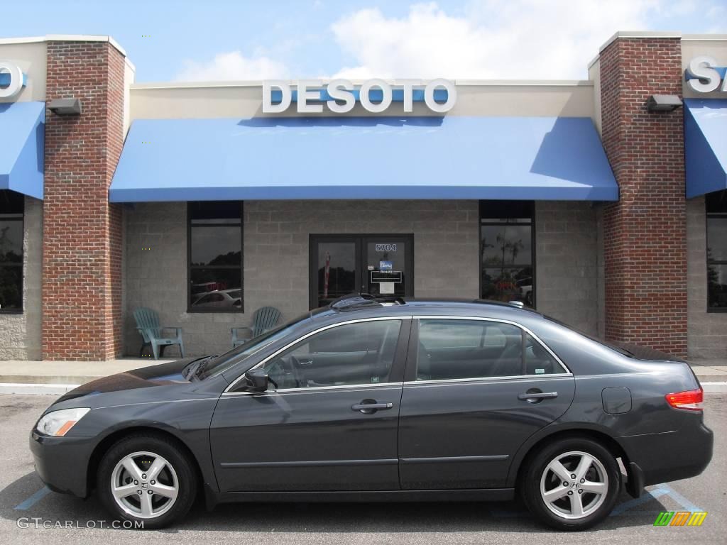 2004 Accord EX-L Sedan - Graphite Pearl / Gray photo #1