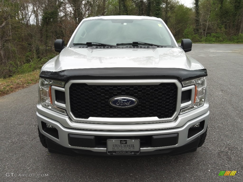 2018 F150 STX SuperCab - Ingot Silver / Earth Gray photo #4