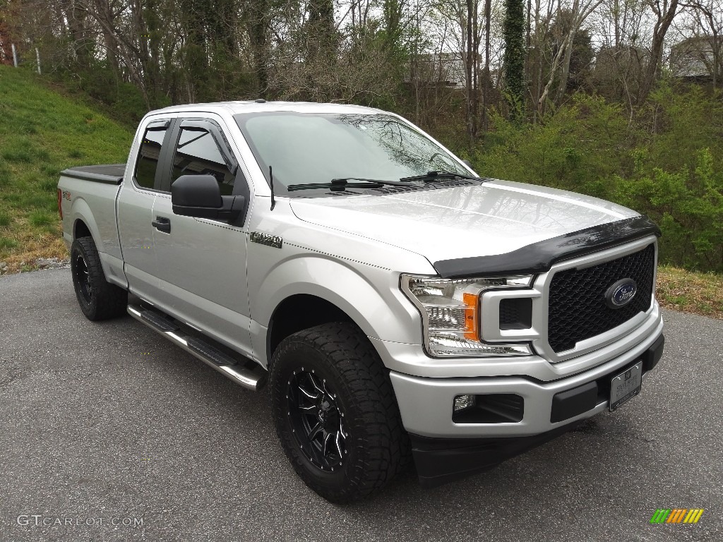 2018 F150 STX SuperCab - Ingot Silver / Earth Gray photo #5