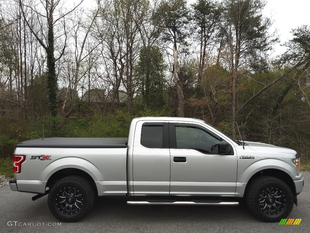 2018 F150 STX SuperCab - Ingot Silver / Earth Gray photo #6