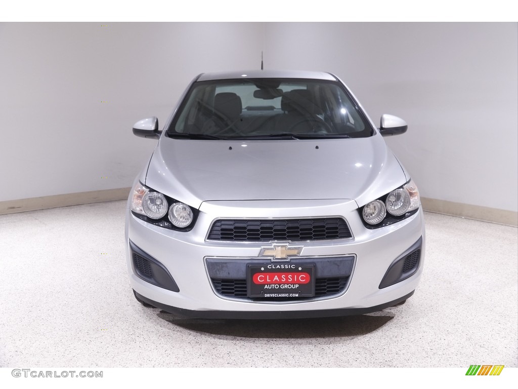 2013 Sonic LT Sedan - Silver Ice Metallic / Dark Pewter/Dark Titanium photo #2