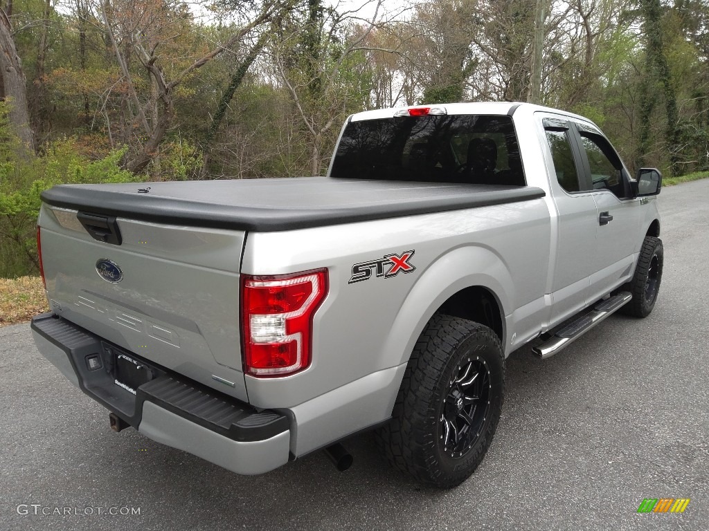 2018 F150 STX SuperCab - Ingot Silver / Earth Gray photo #7