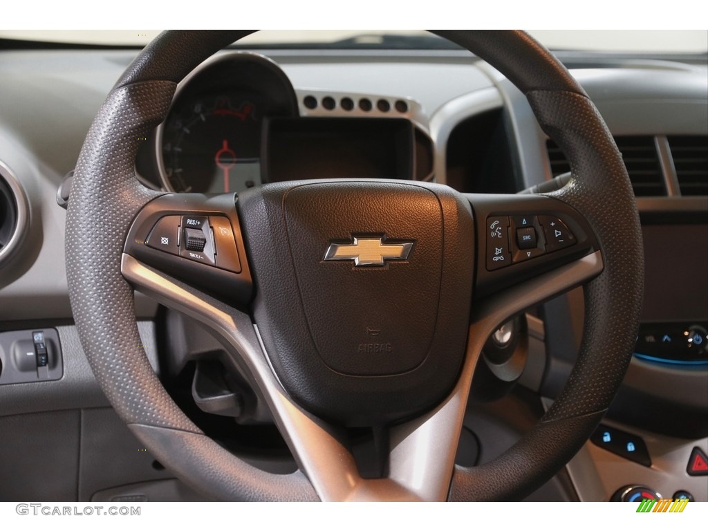 2013 Sonic LT Sedan - Silver Ice Metallic / Dark Pewter/Dark Titanium photo #7