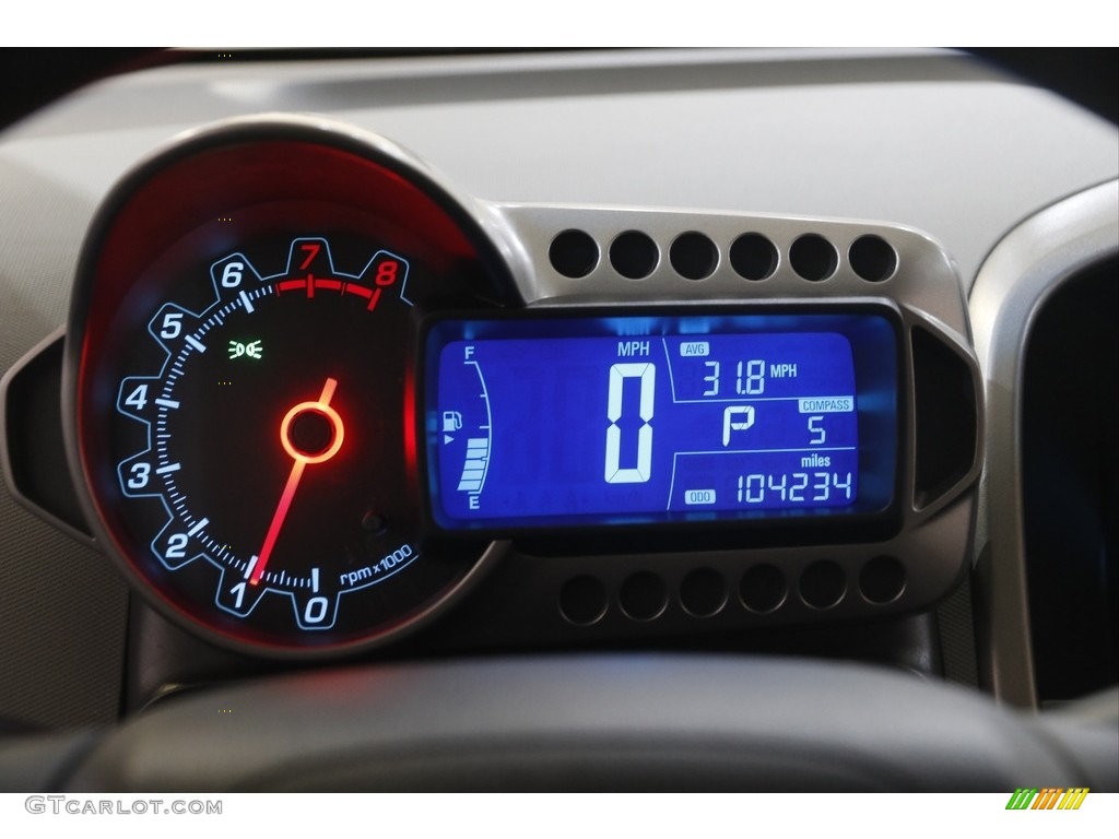 2013 Sonic LT Sedan - Silver Ice Metallic / Dark Pewter/Dark Titanium photo #8