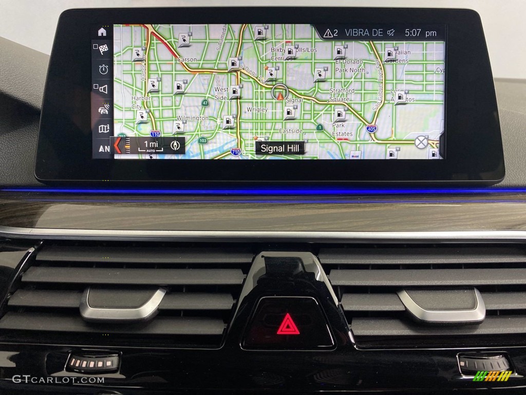 2018 5 Series 530e iPerfomance Sedan - Mineral White Metallic / Black photo #23