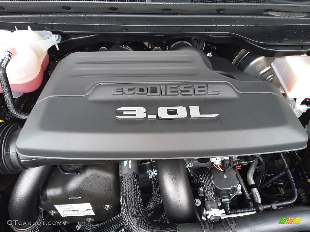 2021 Ram 1500 Big Horn Crew Cab 4x4 3.0 Liter DOHC 24-Valve Turbo-Diesel V6 Engine Photo #144028508
